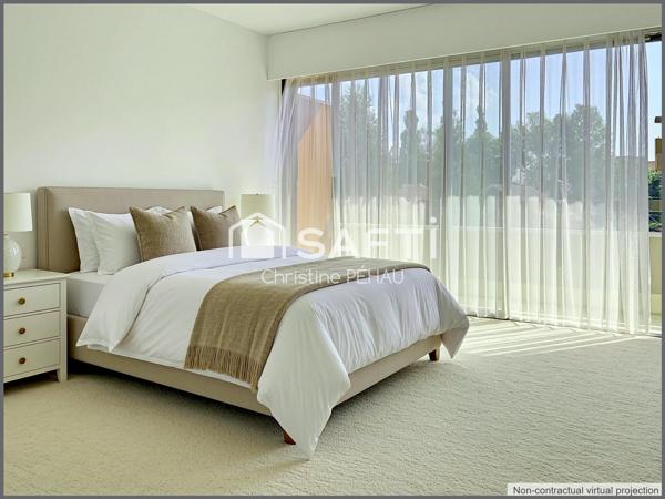 Appartement familial traversant et beau balcon