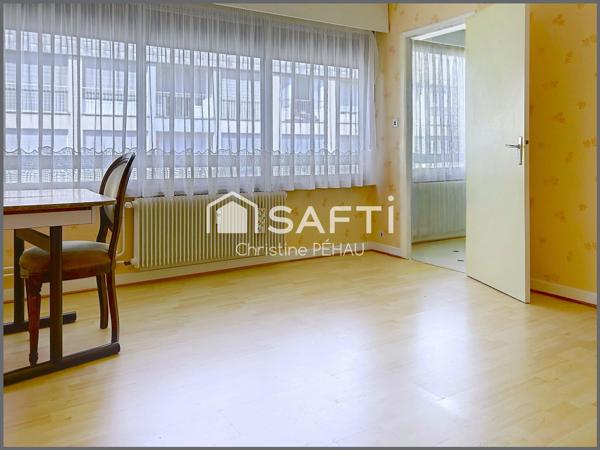 Appartement familial traversant et beau balcon