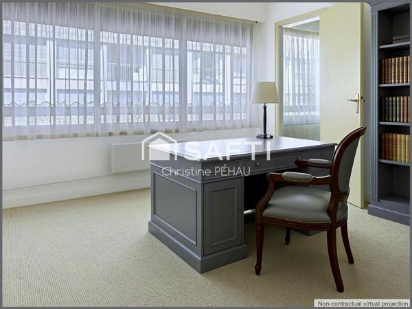 Appartement familial traversant et beau balcon
