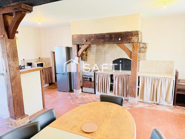 Propriété 3 logements sur terrain de 3,5ha