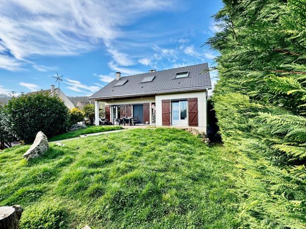 Maison individuelle 119 m2 - 725 m2 terrain- 3 chambres- sous-sol total- Rosny-sur-Seine