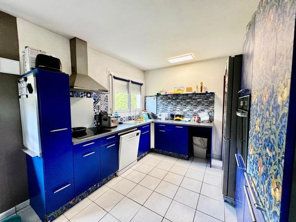 Maison individuelle 119 m2 - 725 m2 terrain- 3 chambres- sous-sol total- Rosny-sur-Seine