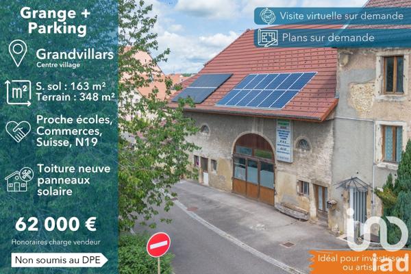 Maison à vendre 1 pièce 163 m² Grandvillars