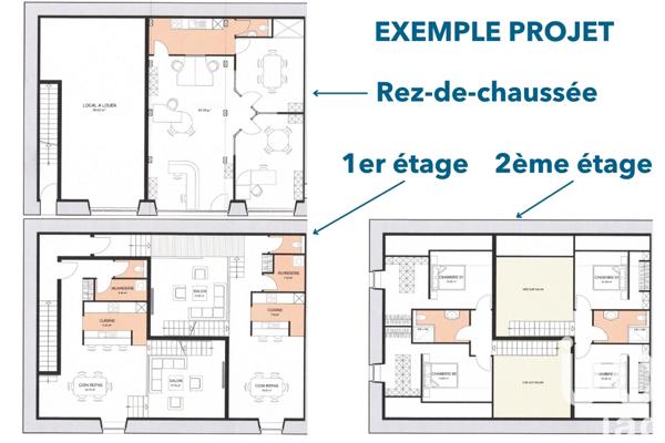 Maison à vendre 1 pièce 163 m² Grandvillars