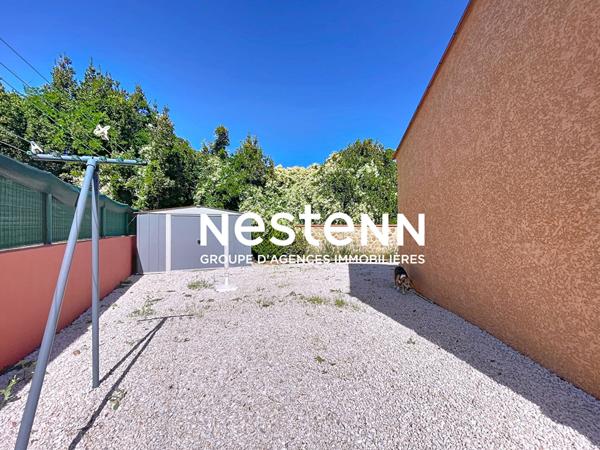 Charmante villa récente 4 faces à Pia, plain-pied, 3 chambres, jardin et garage