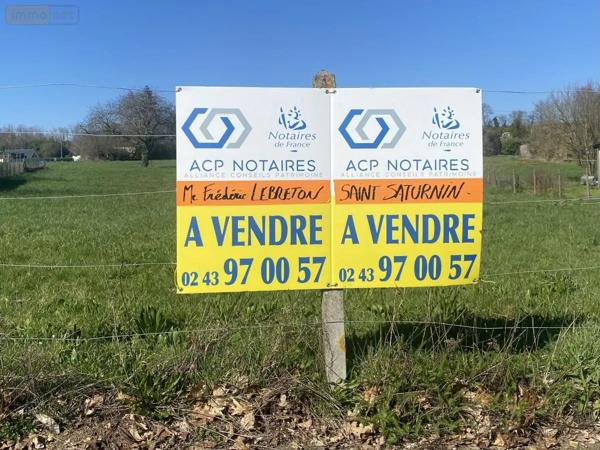 Achat - Terrain à bâtir La Chapelle-Saint-Aubin 72650 424 m 2