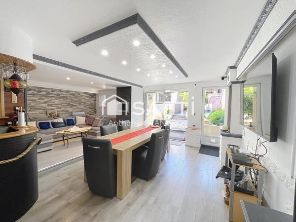 Maison de ville familiale, 224M², jardin, piscine VENDUE MEUBLEE