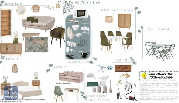 Appartement à louer 3 pièces 62.83m²