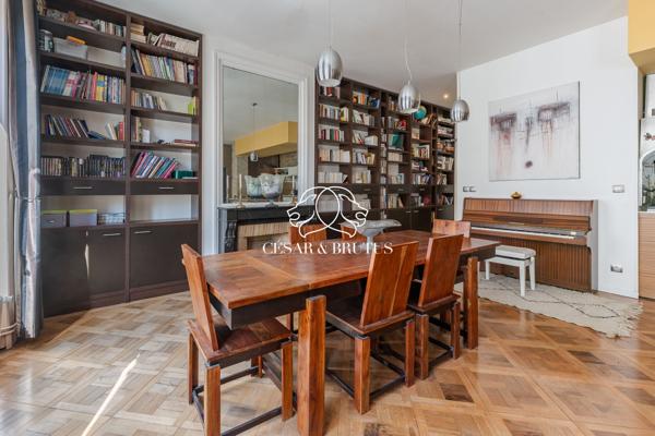 LYON 03 – Appartement 6 pièces de 153 m² avec balcon, caves et grenier