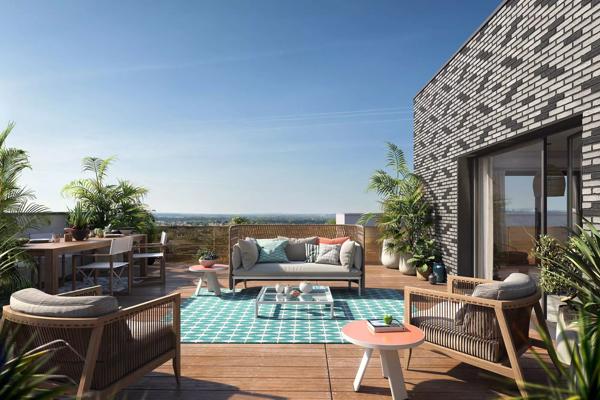 Appartement Neuf T4 de 86,43m² + Balcon + Parkings à TOULOUSE