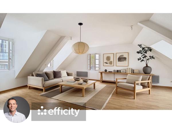 Appartement 1 pièce - 43 m² Exclusivité efficity