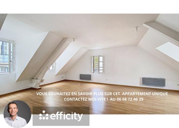 Appartement 1 pièce - 43 m² Exclusivité efficity