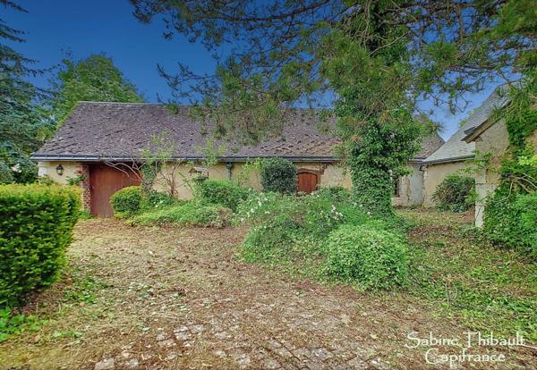 Dpt Indre et Loire (37), à vendre MARCILLY SUR MAULNE maison 7 pièces - 173 m2 - Terrain clos