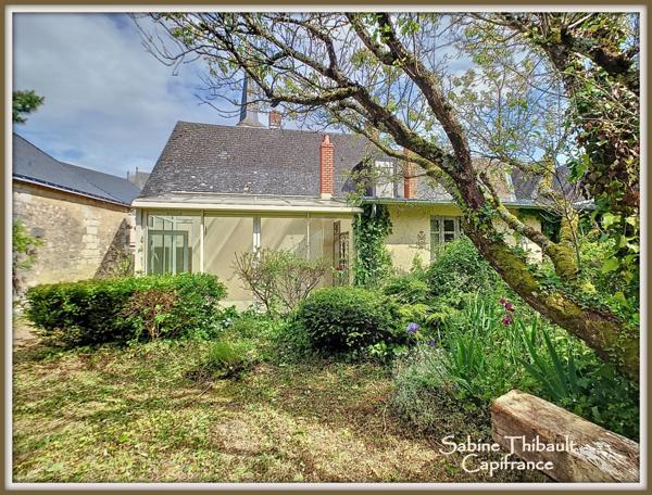 Dpt Indre et Loire (37), à vendre MARCILLY SUR MAULNE maison 7 pièces - 173 m2 - Terrain clos