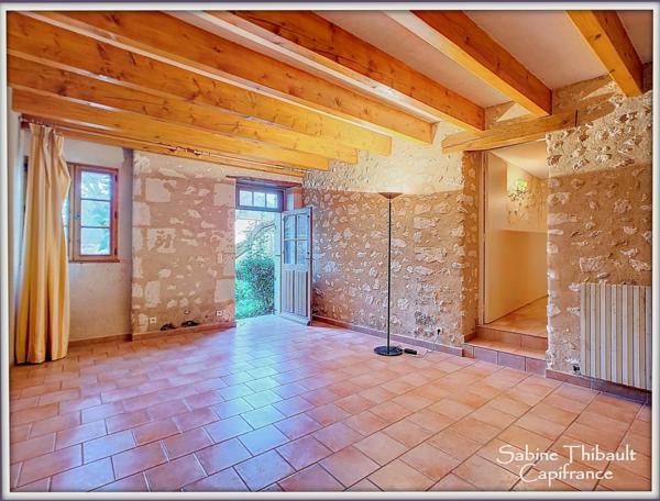 Dpt Indre et Loire (37), à vendre MARCILLY SUR MAULNE maison 7 pièces - 173 m2 - Terrain clos