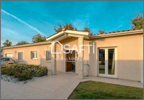 Maison contemporaine 5 pièces 145 m2 environnement naturel