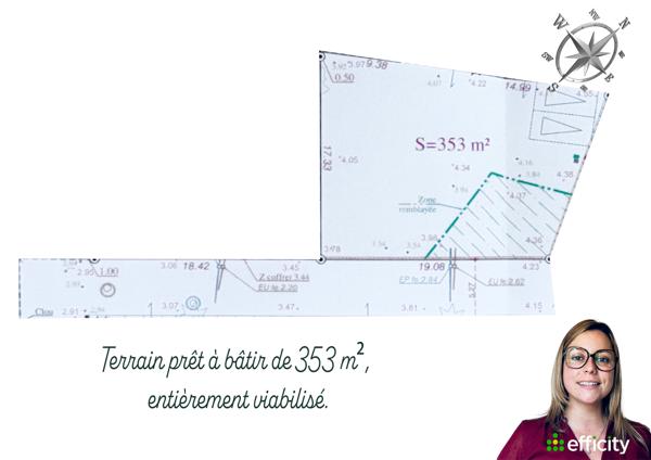 Terrain
        
        - 353 m² 72 070 € *