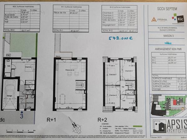 Maison Marcq En Baroeul 5 pièce(s) 128m2