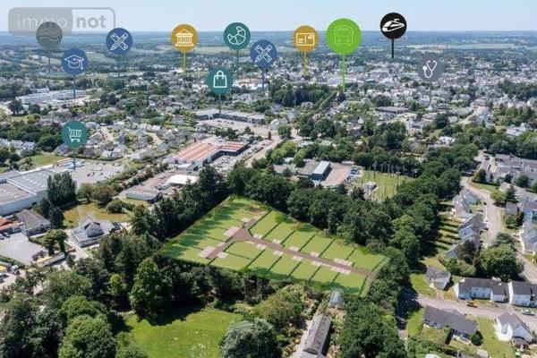 Terrain à Batir à vendre à Ploërmel dans le Morbihan (56800), ref : 35176/plo