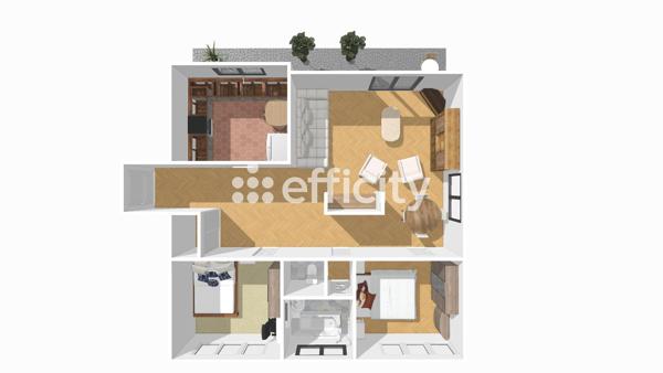 Appartement
         4 pièces
        - 71 m² 352 000 € *