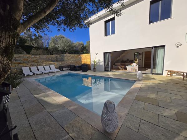 Chateau gombert (13013) MAISON CONTEMPORAINE DE 2021 - GARANTIE DECENNALE - PISCINE - PRESTATIONS RAFFINEES