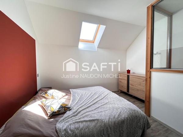 Maison 120m²– 3 chambres – Terrain 1187m² – Garage