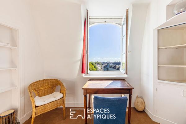 Alliance du XVIIIe avec jardin et studio indépendant au coeur de Deuil-la-Barre