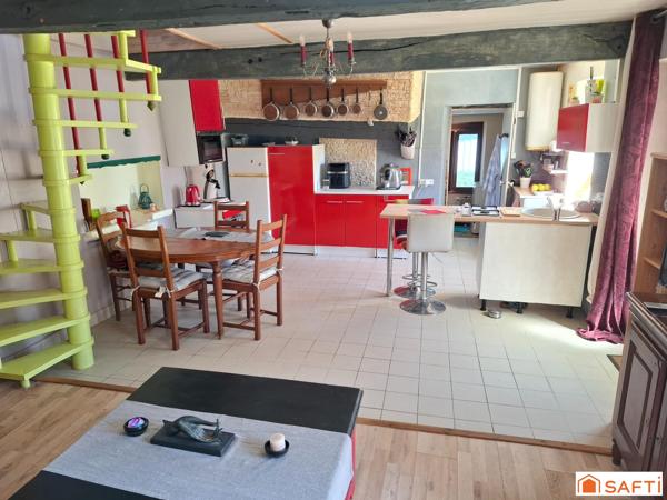 Maison 2 pièces 40m2 avec jardinet et dépendance
