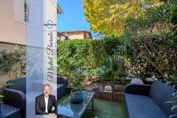 Appartement de 48 m² avec terrasse arborée et garage