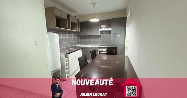 Bel appartement 58 m², 2 chambres avec cuisine équipée, lumineux et sans charges !