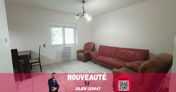 Bel appartement 58 m², 2 chambres avec cuisine équipée, lumineux et sans charges !