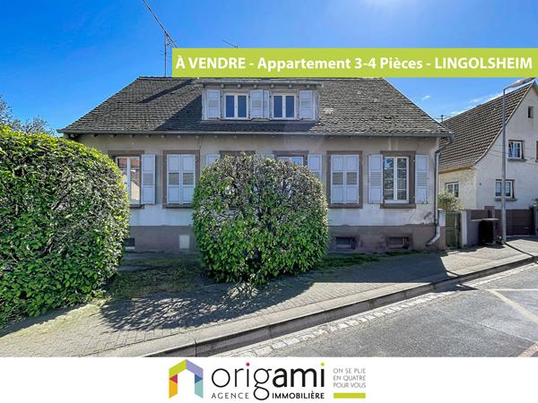 A découvrir chez ORIGAMI - Appartement 3/4P à vendre à LINGOLSHEIM Lingolsheim A découvrir chez ORIGAMI - Appartement 3/4P à vendre à LINGOLSHEIM Lingolsheim