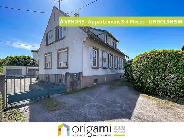A découvrir chez ORIGAMI - Appartement 3/4P à vendre à LINGOLSHEIM Lingolsheim A découvrir chez ORIGAMI - Appartement 3/4P à vendre à LINGOLSHEIM Lingolsheim