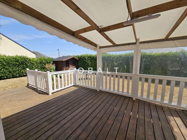 Maison 3 chambres avec sous-sol et jardin au cœur de Blain