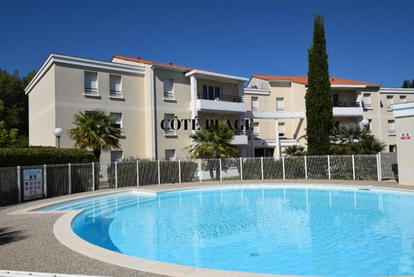 Royan (17200) ROYAN/VAUX SUR MER - APPT T2BIS avec balcon - piscine - AU PRIX DE 214.000€ HAI