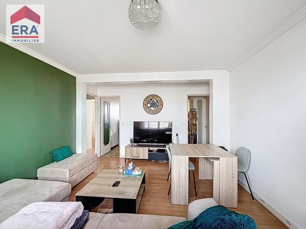 A VENDRE - 3 PIECES 57m² - 9eme étage