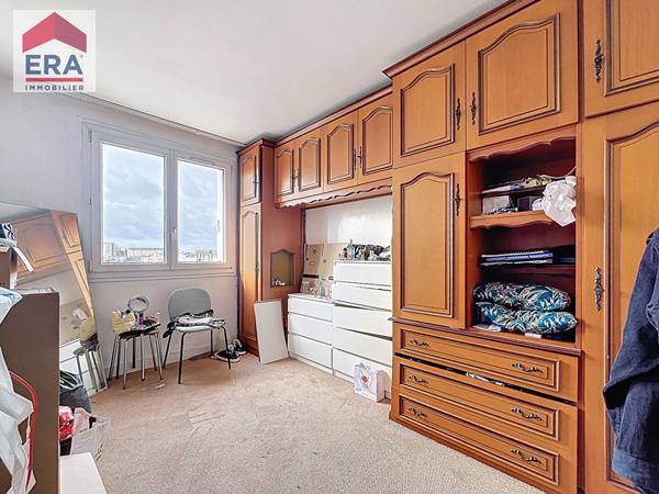 A VENDRE - 3 PIECES 57m² - 9eme étage