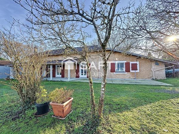 NAROSSE – Maison de 159 m² avec garage et jardin – Viager occupé
