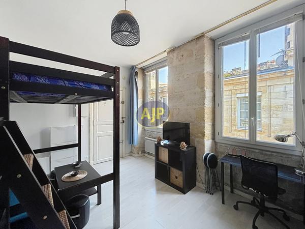 Appartement à vendre Bordeaux - 1 pièces, 22m² avec 0 chambre(s) à 139 000€ - AJP Immobilier Bordeaux Nansouty
