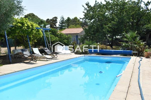 Jolie maison avec piscine proche de la mer