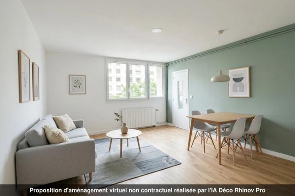 A vendre Appartement T4 Traversant à Vénissieux, Quartier Gabriel Péri