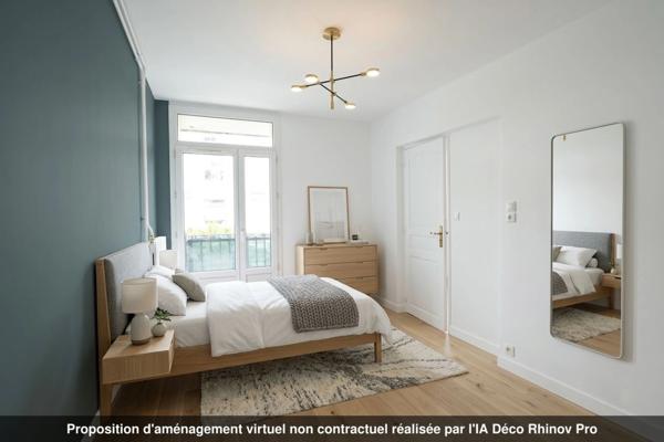 A vendre Appartement T4 Traversant à Vénissieux, Quartier Gabriel Péri