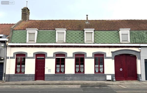 Maison à vendre à Bergues dans le Nord (59380), ref : G1195