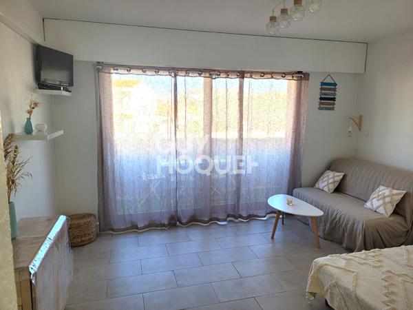 À louer ? Studio meublé à Canet-en-Roussillon, disponible de septembre à juin.