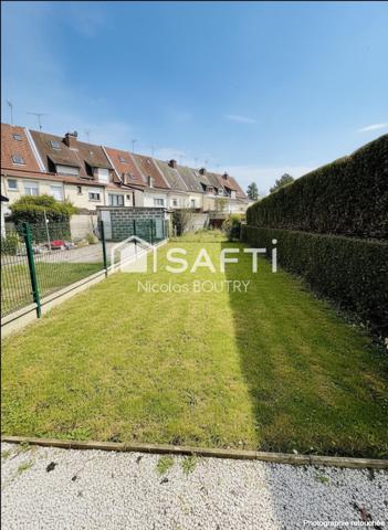 Maison prête à vivre avec 3 chambres, jardin, garage et chaudière récente