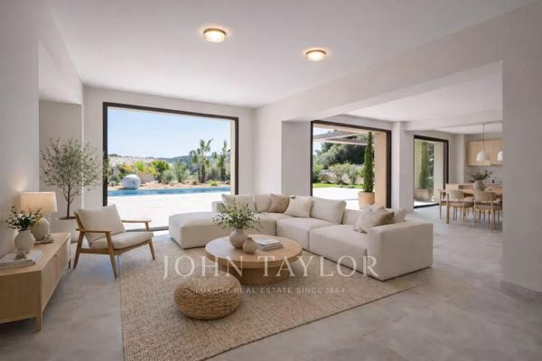 La Cadière-d’Azur – Bastide rénovée de 250 m² avec piscine et vue campagne