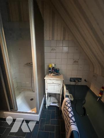 LA FERTE MACE, maison 3ch, sous-sol, terrain arboré