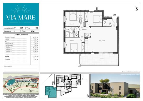 Appartement à vendre 4 pièces GHISONACCIA (20)