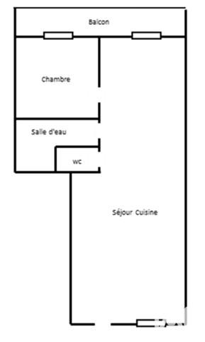 Appartement à vendre 2 pièces 53 m² Decazeville