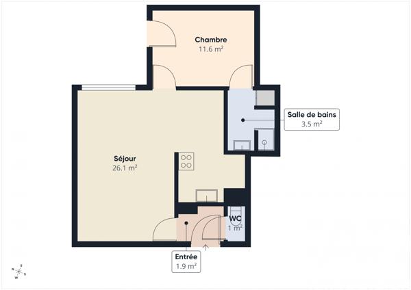 Appartement à vendre 2 pièces 44 m² Limeil-Brévannes